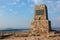 Monument in memory of two Czech skiers