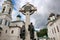 Monument n the Cyril Afanasievsky monastery