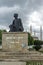 Monument of otoman architect Mimar Sinan and Selimiye Mosque in city of Edirne, East Thrace, Turk