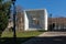 Monument of the People of Madrid at Paseo de la Castellana street in City of Madrid, Spain