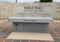 Monument for soldiers who died in World War I in the Veteran`s Memorial Park, Ennis, Texas