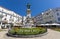 Monument on the square in the university town Coimbra.