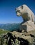 Monument to the Bear, Collado De Llesba, Picos de Europa, Cantabria, Spain.