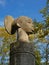 Monument to the colonial pioneers in Congo of thee city of Ixelles