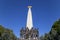 Monument to countries of anti-Hitler coalition, Alley Partisan in Victory Park on Poklonnaya hill, Moscow, Russia