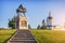 Monument to Dmitry Donskoy and the Church