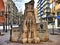 The monument to Doctor Trueta on the Rambla de Poblenou in Barcelona