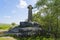 Monument to the Duke of Wellington erected in 1815 on Baslow Edge, Derbyshire