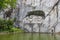 Monument to the dying lion in Lucerne, Switzerland