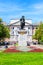 The Monument to Emperor Peter the Great in front of St. Michael\'s Castle, Saint-Petersburg