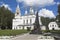 Monument to Erofei Pavlovich Khabarov in the Komsomol Square in Veliky Ustyug, Vologda region