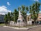 Monument to the Fallen for Independence in Piazza Anita Garibaldi in Ravenna