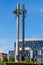 Monument to the Fallen Shipyard Workers 1970 at Solidarnosci square in front of European