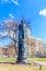 Monument to Felix Dzerzhinsky in the Museon Art Park in Moscow