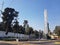 monument to the flag of Mexico, at the entrance of the city of Toluca