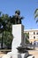 Monument to the flamenco singer Antonio Mayrena on the street of Seville