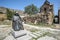 Monument to the founder of the monastery Mkhitar Gosh.