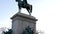 Monument to Garibaldi. Rome, Italy. 4K