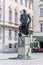 Monument to Gotthold Ephraim Lessing in the Austrian capital Vienna....IMAGE