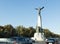 Monument to the Heroes of the Air on the Boulevard of the Aviators in Bucharest city in Romania