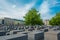 Monument to the Holocaust of Jews in Berlin. Columns of various heights