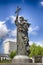 Monument to the Holy Prince Vladimir the Great on Borovitsky Square near the Kremlin.