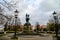 Monument to Jan III Sobieski in the historic center of Gdansk The wood market