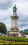 Monument to Joaquim Antonio de Aguiar at the Largo de Portagem square in Coimbra, Portugal.