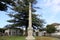 Monument to Jose Silvestre Ribeiro, 19th-century Portuguese politician and historian, Praia da Vitoria, Terceira, Azores, Portugal