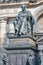 Monument to King Frederick Augustus I of Saxony in front of Supreme Land Court palace in Dresden, Germany