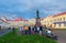 Monument to Lenin on Red Square, Rybinsk, Russia