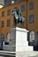 Monument to Ludwig I in Regensburg, Germany