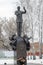 Monument to military conductor Valery Khalilov. Tambov