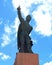 The monument to the national hero of Chile, Bernardo O`higgins to Punta arenas.