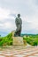 Monument to the national hero Vasil Levski situated in the bulgarian city Lovech...IMAGE