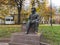 Monument to the outstanding aircraft designer Konstantin Alekseevich Kalinin