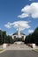 Monument to the participating countries of the anti-Hitler coalition in Victory Park on Poklonnaya Hill in Moscow