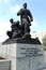 Monument to the partisans on the square in the center of Bryansk