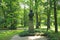 The monument to Petro Prokopovych the founder of commercial beekeeping