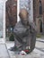 Monument to Pope John Paul II in the square near the cathedral in the town of Swidnica, Poland