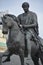 Monument to the Prince Jozef Poniatowski riding a horse