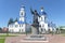 Monument to the regimental priest. Maloyaroslavets