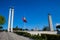 Monument to the Revolution of April 25th located at the north side of Eduardo VII Park in Lisbon