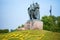 A monument to Russian soldiers