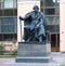 Monument to Russian writer Turgenev