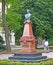 Monument to A.S. Pushkin on Old Boulevard 1899. Zhytomyr, Ukraine
