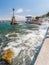 Monument to scuttled Russian ships