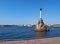 Monument to scuttled ships in Sevastopol