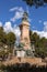 Monument to the sieges of Zaragoza by Agustin Querol, located in the Plaza de los Sitios, Zaragoza, Spain