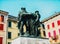 Monument to soldiers in the Salo city, Italy